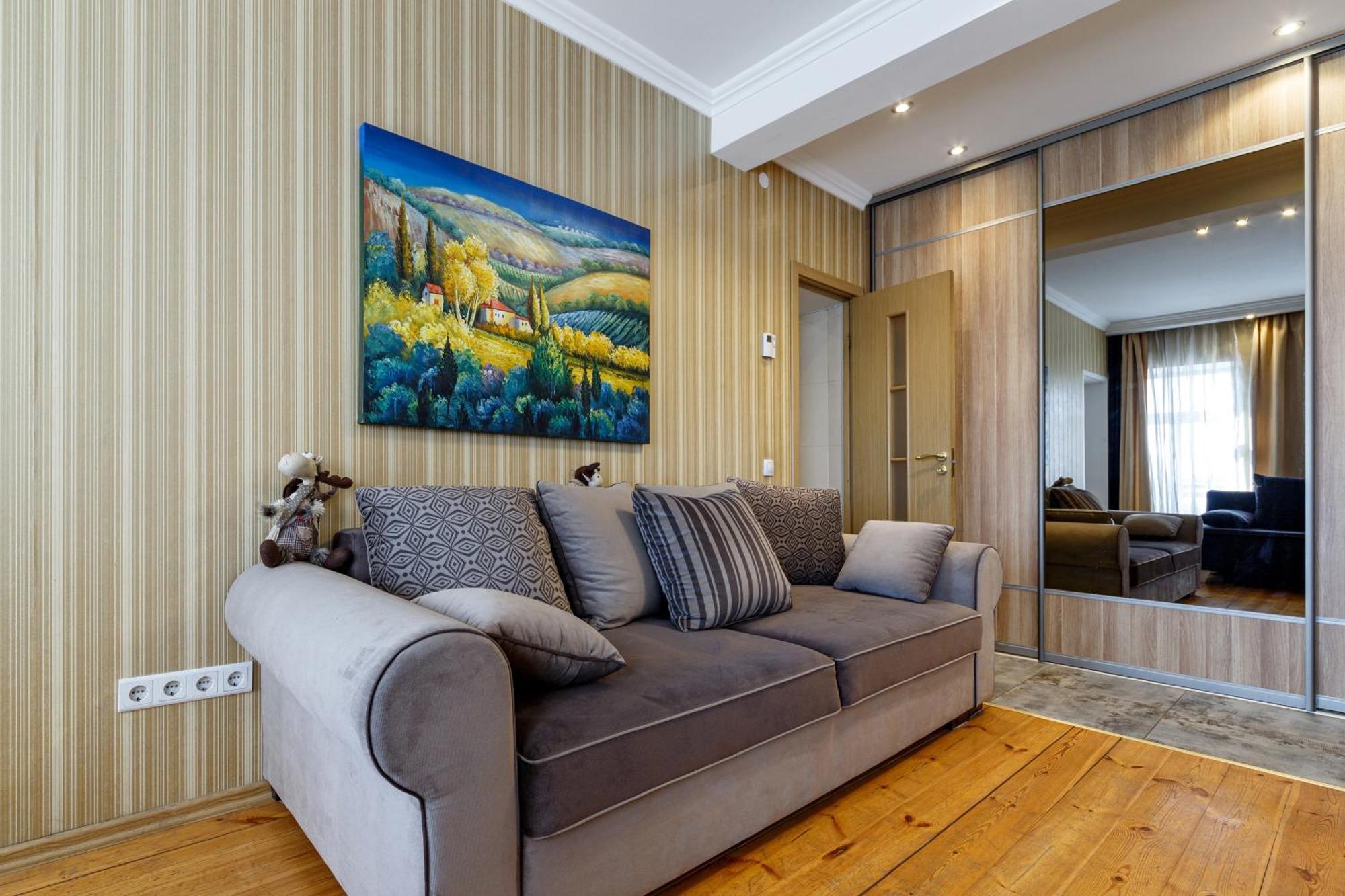 Daugavaluxapartments Free Parking Riga Bagian luar foto